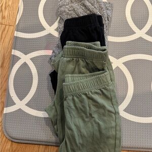 Cat & Jack 4T Boys Green and Gray Joggers